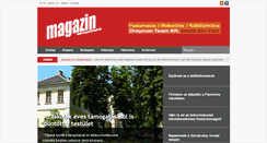 Desktop Screenshot of magazinlapok.hu